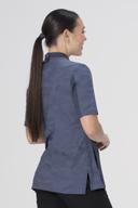 Chef Works Air Force Blue 3XL Mojave Short Sleeve Chef Coat for Women