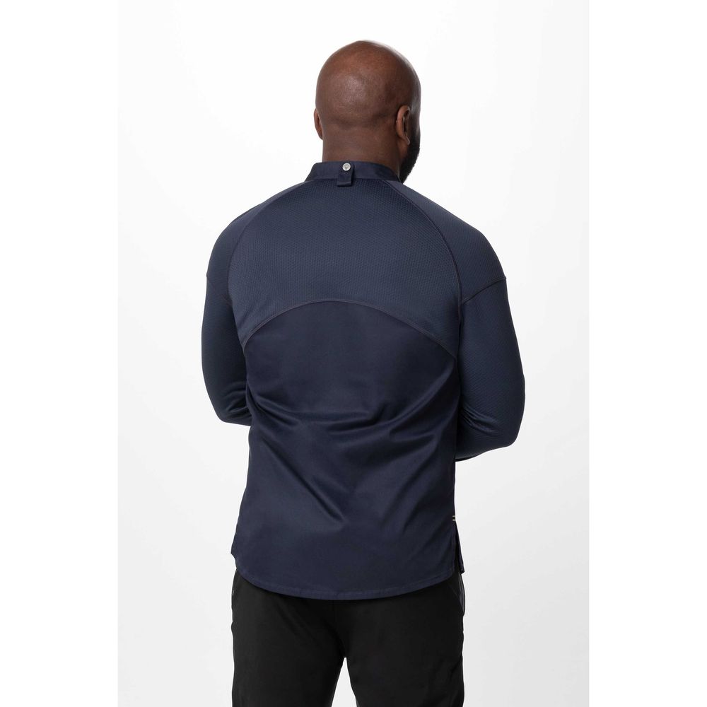 Chef Works Grey Medium Modern Fit Tulum Chef Coat for Men