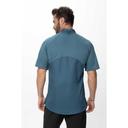 Chef Works Teal Small Modern Fit Varkala Chef Coat for Men