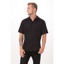 Chef Works Black 4XL Classic Fit Cool Vent Cook Shirt for Unisex