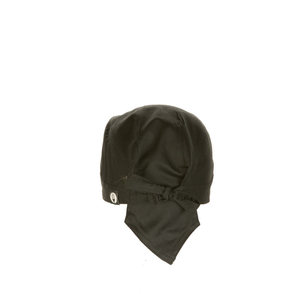 Chef Works Black One Size Head Wrap
