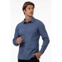 Chef Works Blue 2XL Slim Fit Seville Shirt for Men