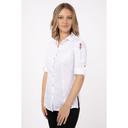 Chef Works White 2XL Slim Fit Seville Shirt for Women