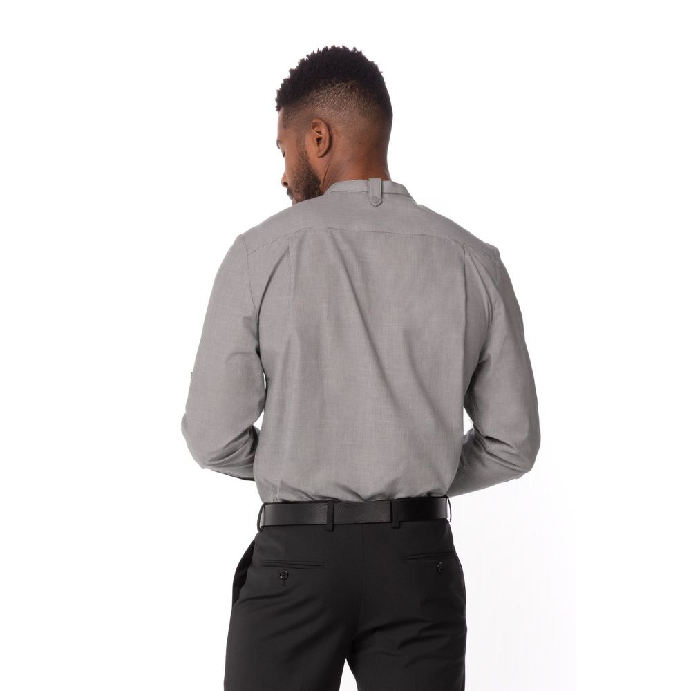 Chef Works Black 2XL Modern Fit Verismo Shirt for Men
