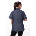 Chef Works Indigo Blue 2XL Classic Fit Detroit Denim Shirt for Women