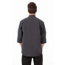Chef Works Dark Grey 3XL Classic Fit Brighton Chef Coat for Unisex