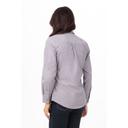 Chef Works Grey Medium Classic Fit Chambray Shirt for Women