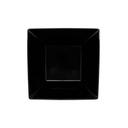 Black GET Enterprises inc Siciliano Melamine Square Bowl, 12 inch -- 3 per case