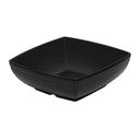 Black GET Enterprises inc Milano Melamine Square Bowl, 1.75 Quart -- 12 per case