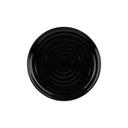 Black GET Enterprises inc Milano Melamine Round Plate, 10.25 inch -- 12 per case