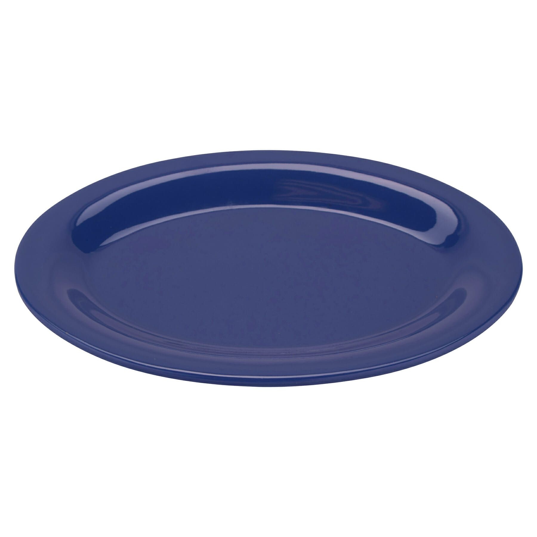 Peacock Blue GET Enterprises inc Diamond Mardi Gras Melamine Oval Platter, 9.75 x 7.25 inch -- 24 per case.