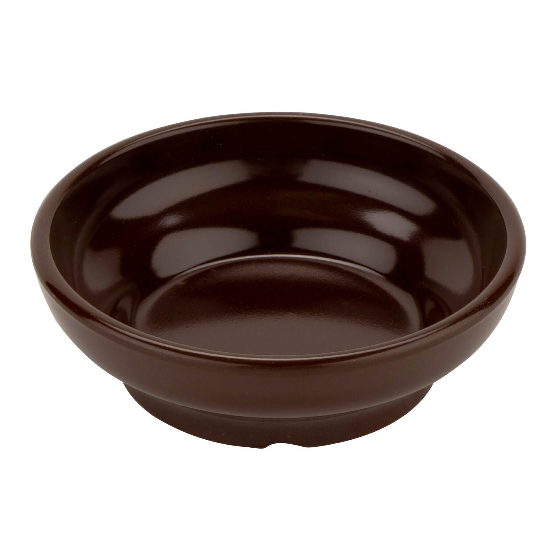 Brown GET Enterprises inc Melamine Salsa Dish, 5 Ounce -- 48 per case.