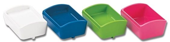 Server Slimline Quad Dry Food And Candy Dispenser With Bracket, 2 Liter