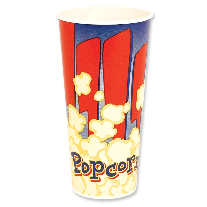 Great Western Popcorn Cup, 24 Ounce -- 1000 per case.