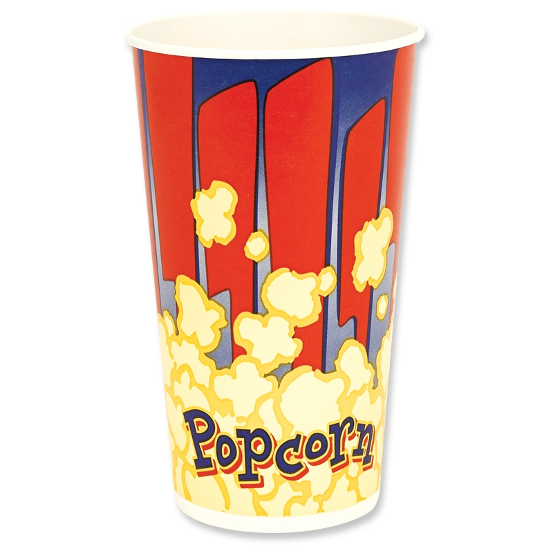 Great Western Popcorn Cup, 44 Ounce -- 600 per case.