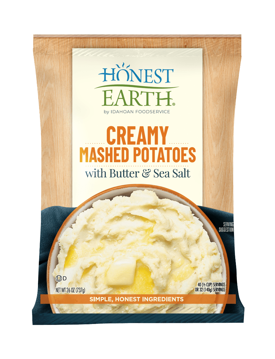 Honest Earth Creamy Mashed Potatoes, 26 Ounce -- 8 per case.