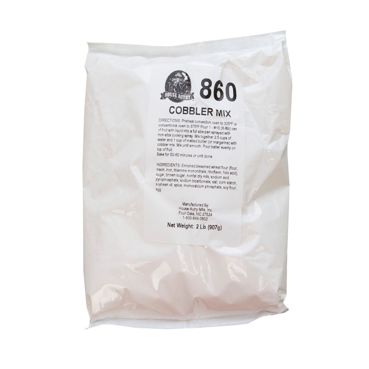 House-autry Mills Cobbler Mix, 2 Pound -- 6 Per Case