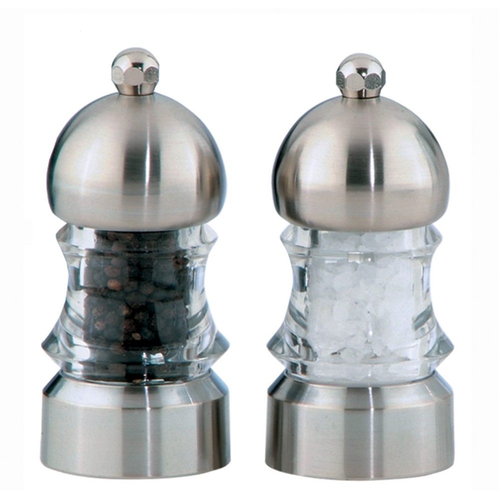 Chef Specialties Metro Pepper Mill and Salt Mill Set, 3.5 inch.