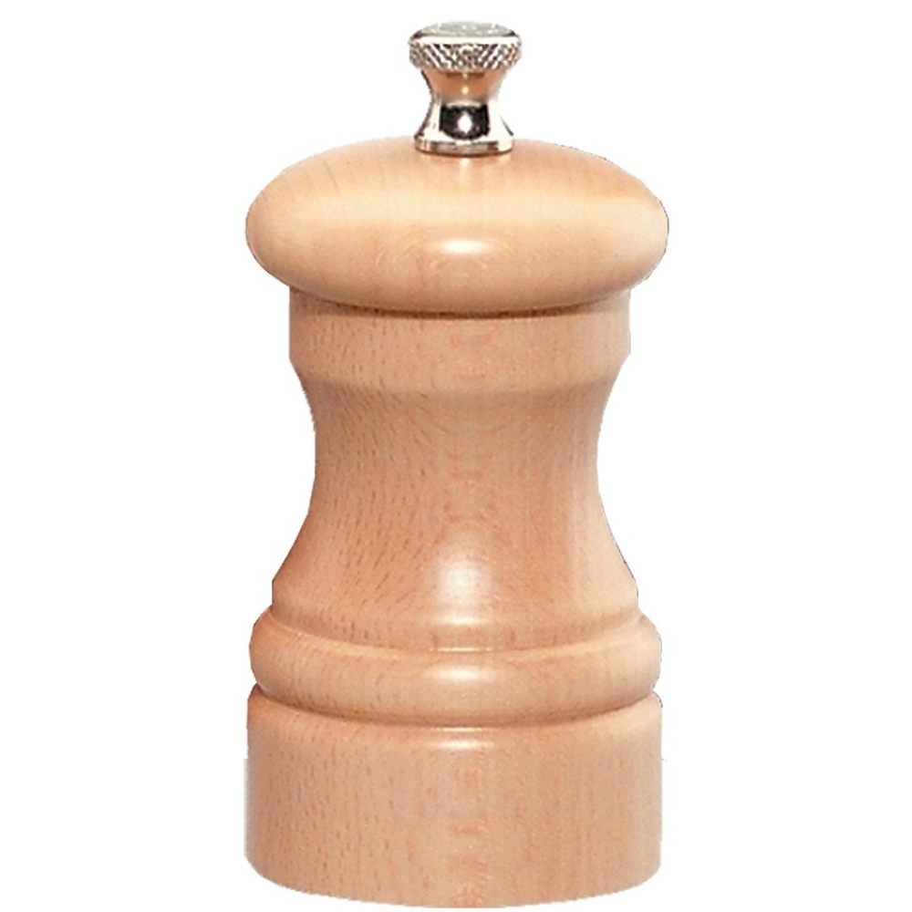 Chef Specialties Capstan Natural Maple Pepper Mill, 4 inch.