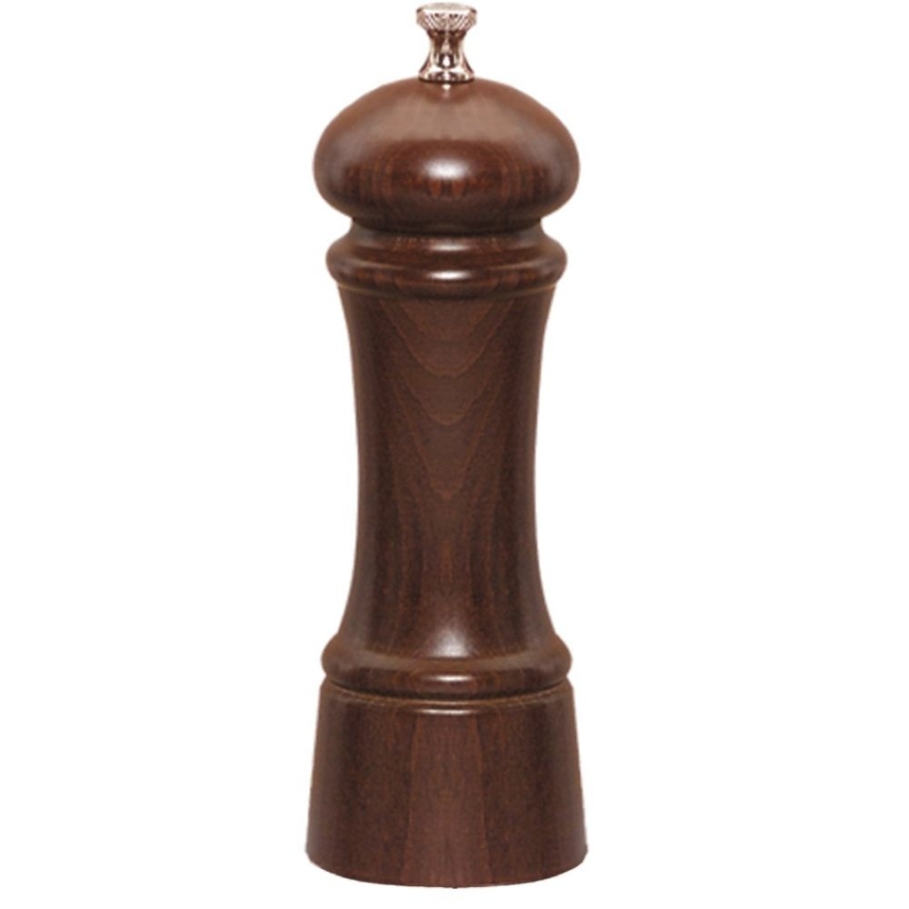 Chef Specialties Elegance Walnut Salt Mill, 6 inch.