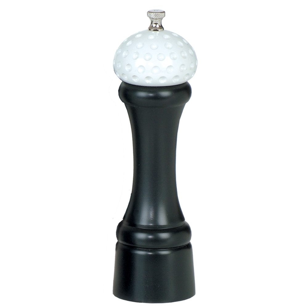 Chef Specialties 19th Hole Ebony Salt Mill, 8 inch.