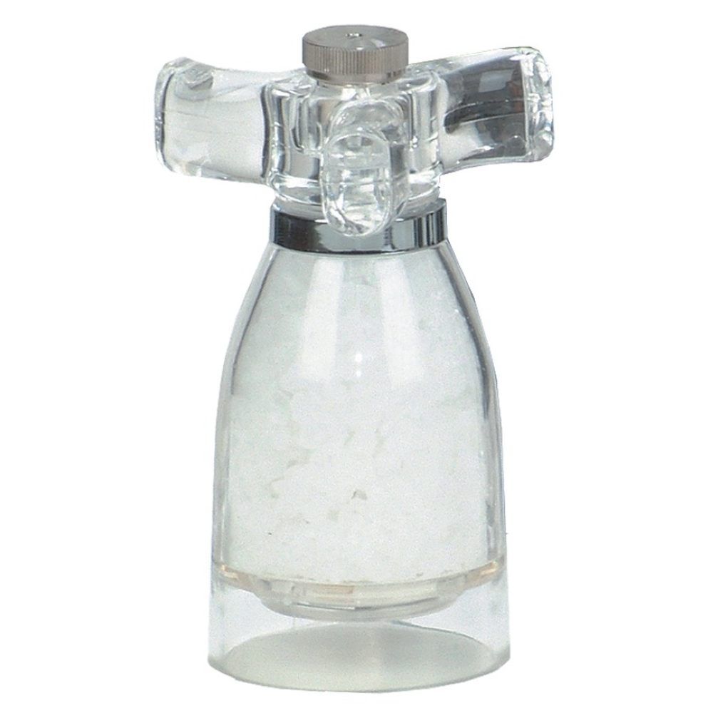 Chef Specialties Spinner Acrylic Salt Mill, 4.5 Inch