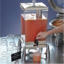 American Metalcraft Evolution Stainless Steel Square Juice Dispenser, 12 Quart.