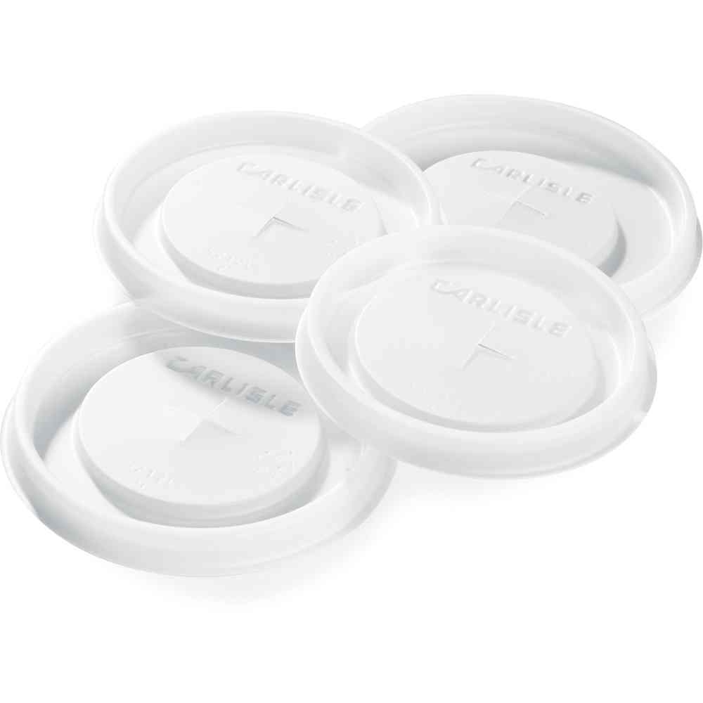Carlisle Disposable Lid Only - Fits 10 Ounce Louis Tumbler 5810 -- 1000 per case.