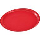 Cambro Red Round Camtray, 16 inch -- 12 per case.