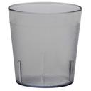 Cambro Colorware Pebbled Tumbler, Clear, 9 Ounce -- 72 per case.