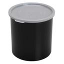 Cambro Crock with Lid, Black, 2.7 Quart -- 6 per case.