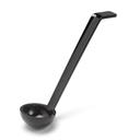 Cambro Plain Ladle, Black, 0.75 Ounce -- 12 per case.