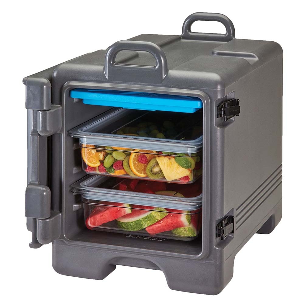 Cambro Black Ultra Pan Carrier - Insulated Food Server, 17 x 25 3/4 x 22 3/8 inch.