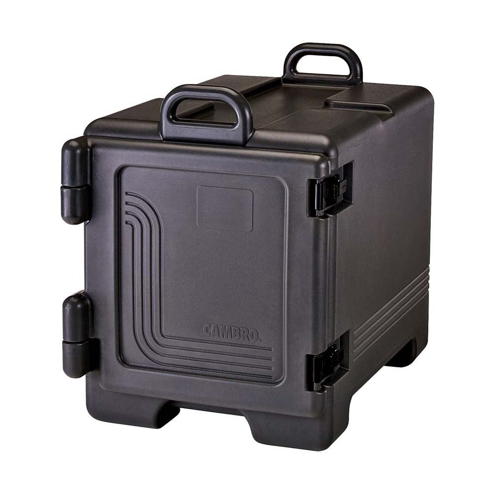 Cambro Black Ultra Pan Carrier - Insulated Food Server, 17 x 25 3/4 x 22 3/8 inch.