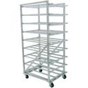 Heavy Duty Welded Aluminum Full Can Rack With Caster, Holds 162 #10 Size Cans Or 216 #5 Cans.