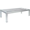 Aluminum Dunnage Rack 4 Legs Size: 20 x 36 x 12 inch.