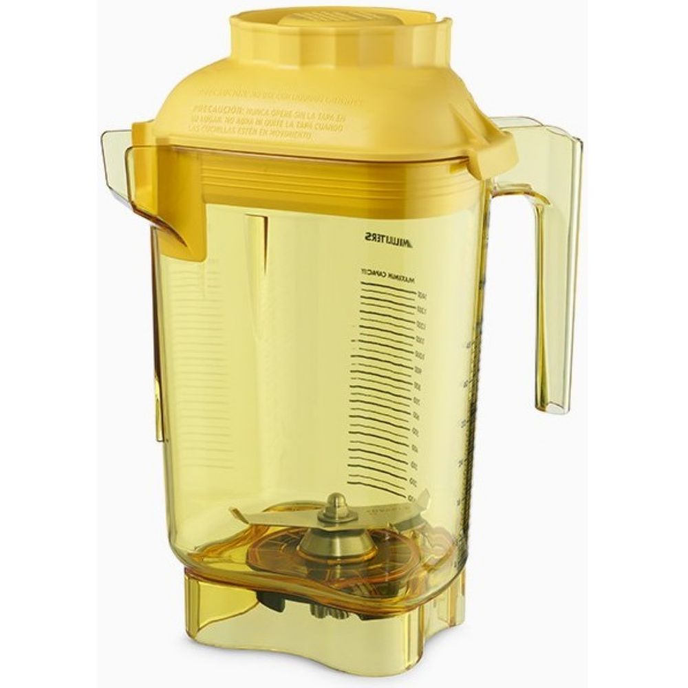 Vitamix Colored Advance Yellow Container With Advance Blade Assembly And Yellow One Piece Lid, 32 Ounce