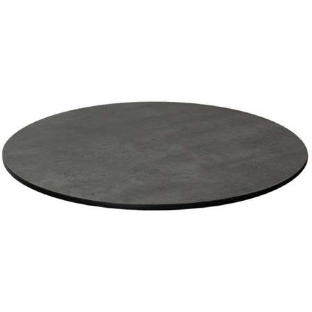 Emu Alf Dark Concrete Outdoor Indoor Table Top Only, 32 x 32 inch.