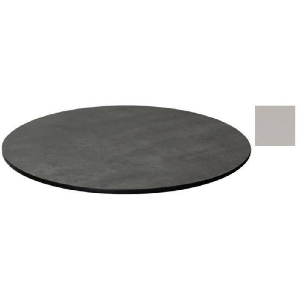 Emu Alf Metal Brushed Outdoor Indoor Table Top Only, 32 x 32 inch.