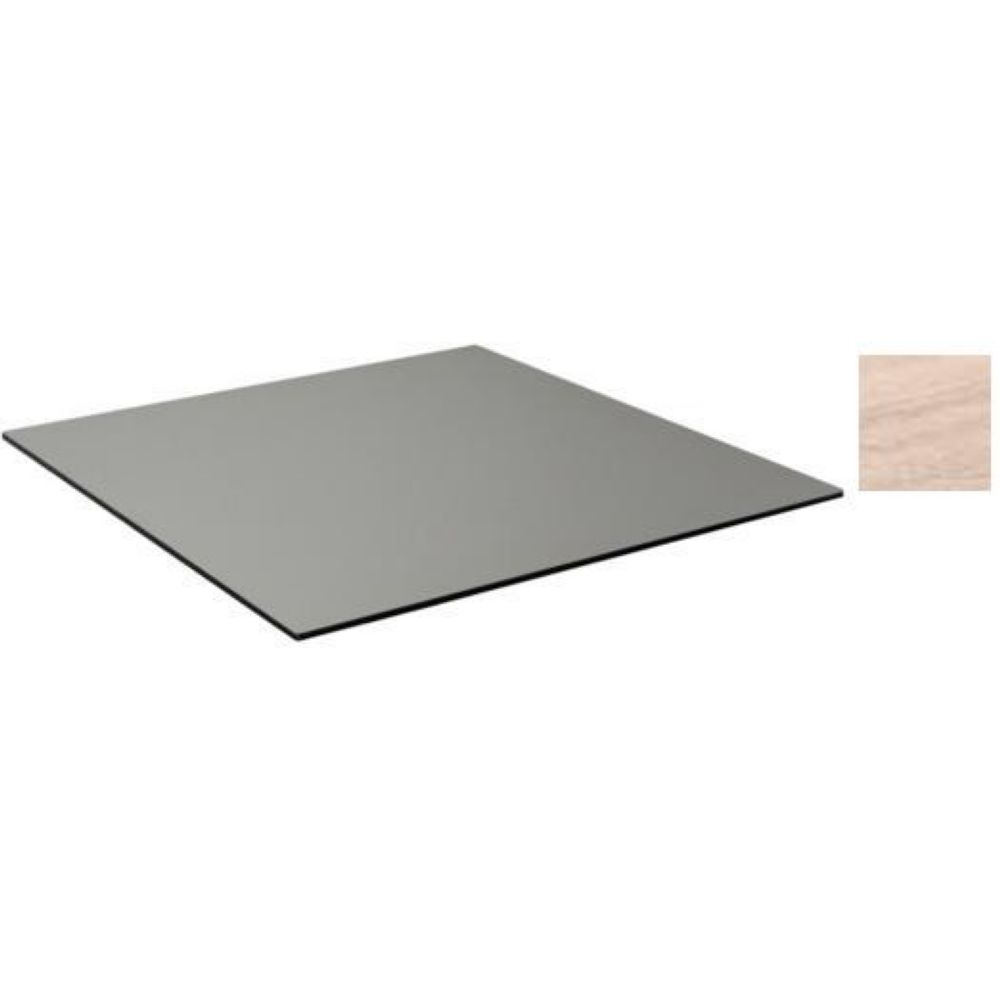 Emu Alf Square Vintage Oak Outdoor Indoor Table Top Only, 24 inch.