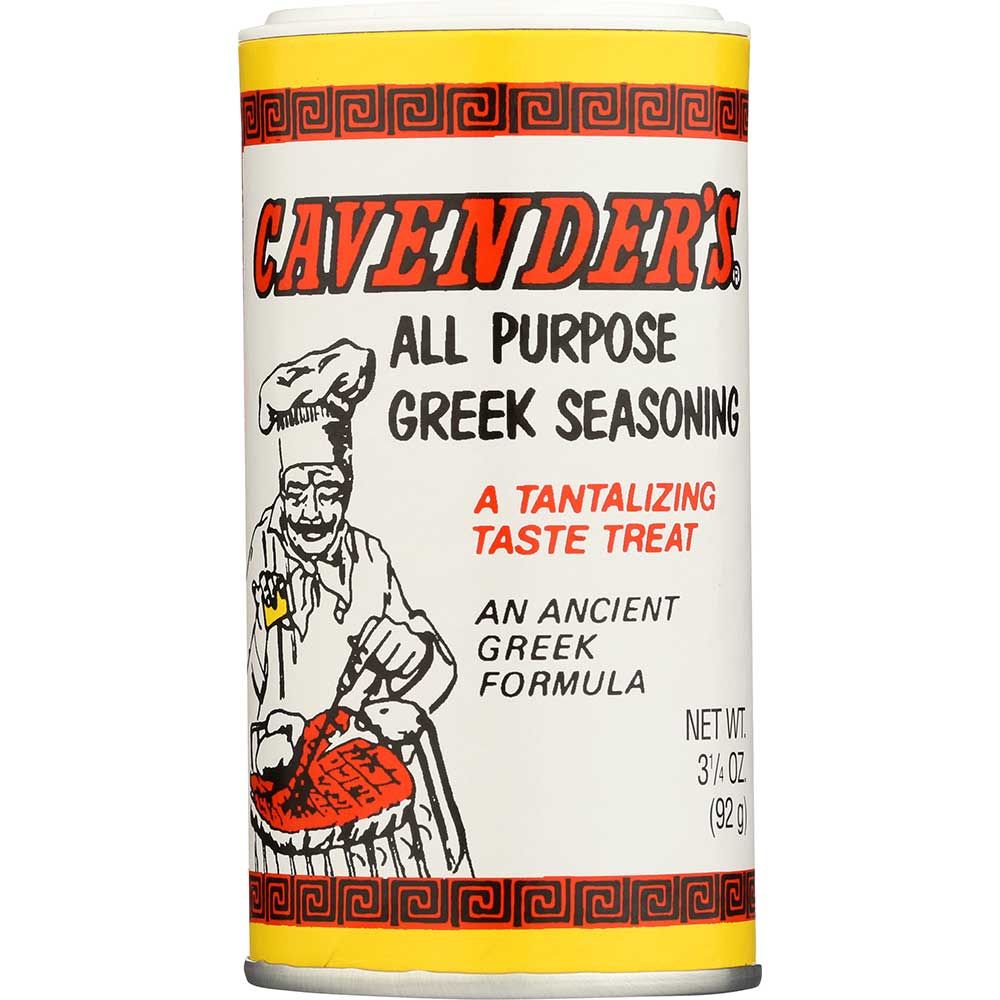 Cavender's All Purpose Greek Seasoning, 3.3 Ounce -- 12 Per Case