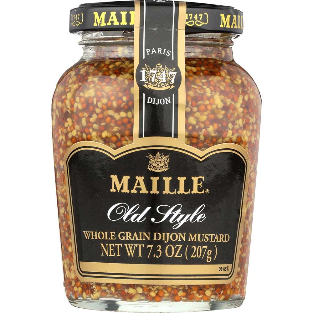 Maille Old Style Wholegrain Mustard, 7.3 Ounce -- 6 Per Case