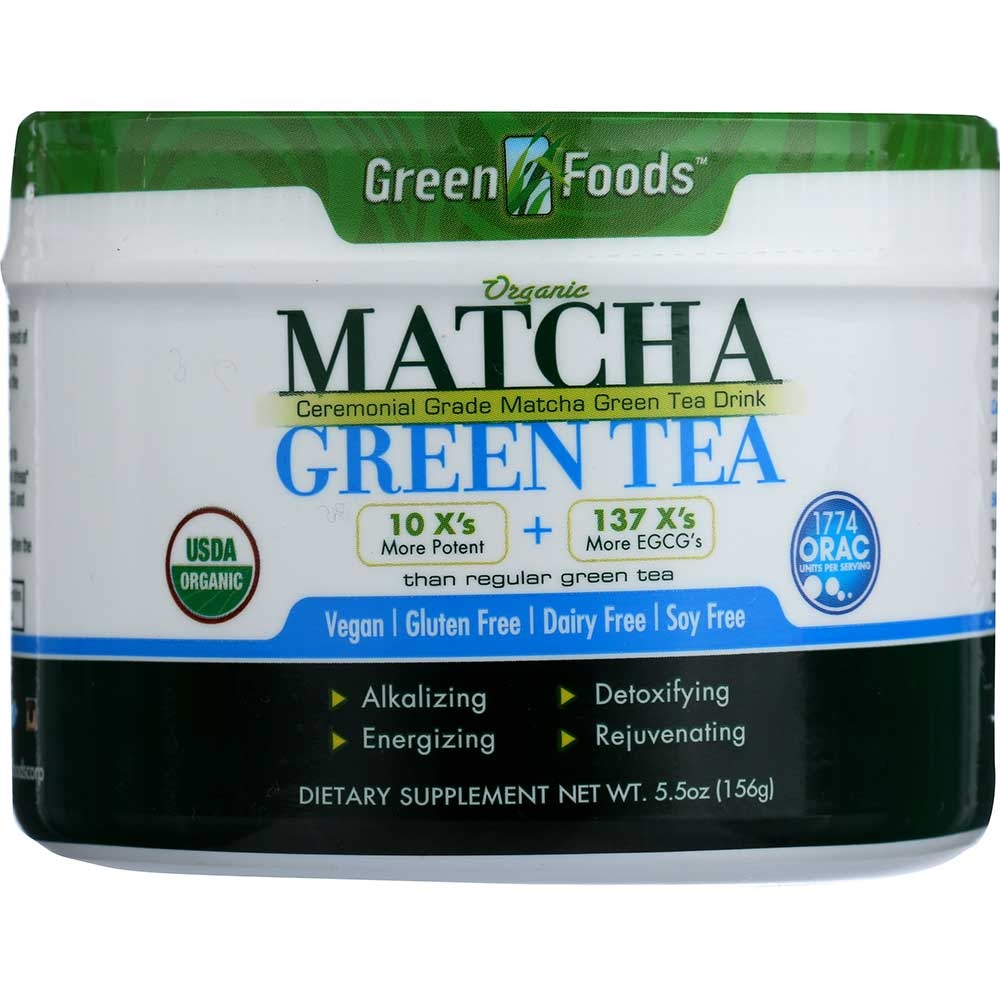 Green Foods Matcha Green Tea, 5.5 Ounce.