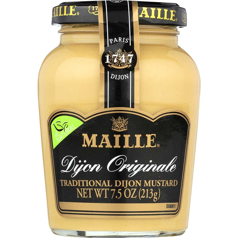 Maille Natural Dijon Original Mustard, 7.5 Ounce -- 6 per case.