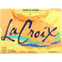 Lacroix Peach Pear Sparkling Water, 12 Fluid Ounce Can -- 24 per case.