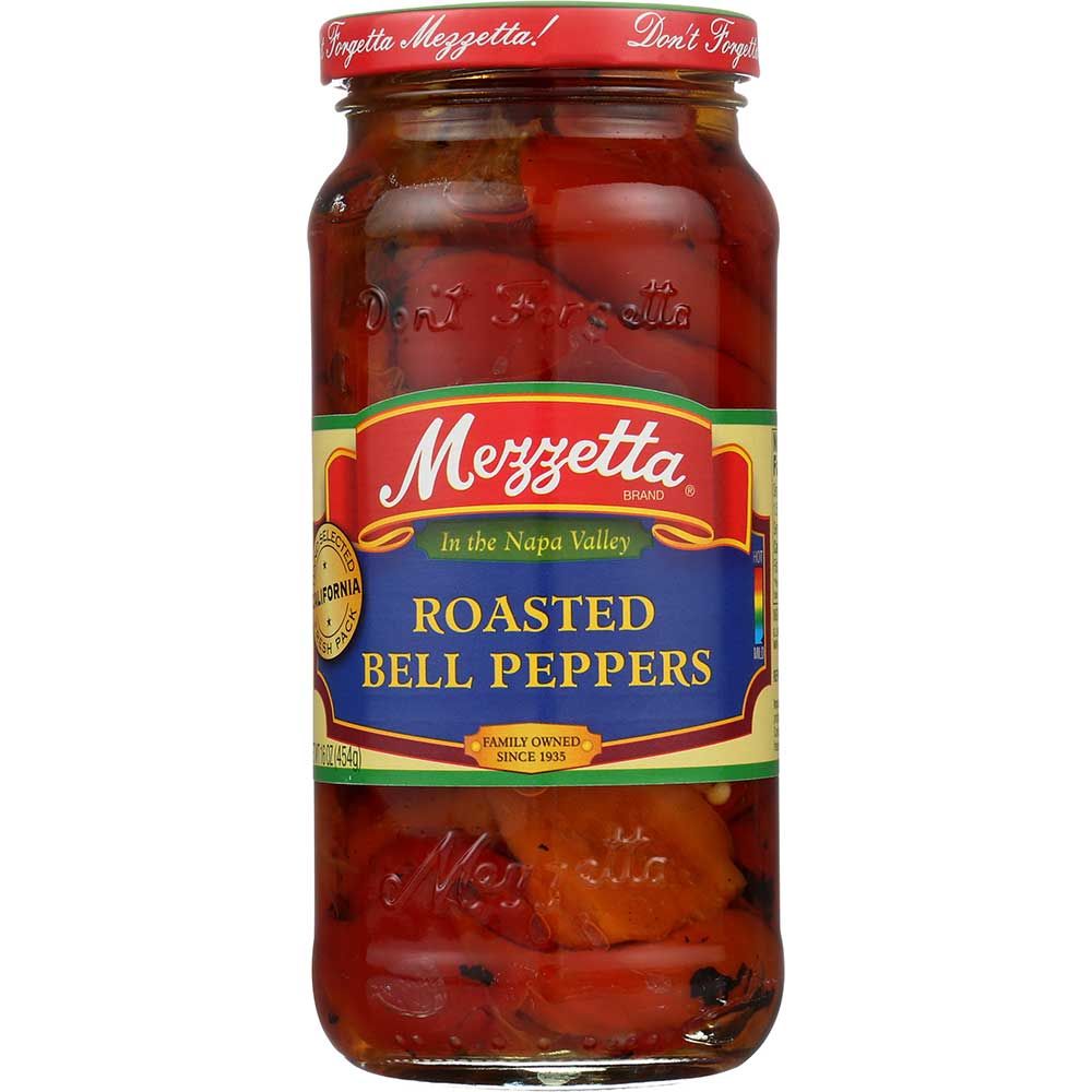 Mezzetta Roasted Red Bell Peppers, 15 Ounce -- 6 Per Case