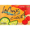 Lacroix Curate Cherry Lime Sparkling Water, 12 Fluid Ounce - 8 per pack -- 3 packs per case.