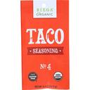 Riega Foods Organic No 4 Taco Seasoning Mix, 0.9 Ounce -- 8 per case.