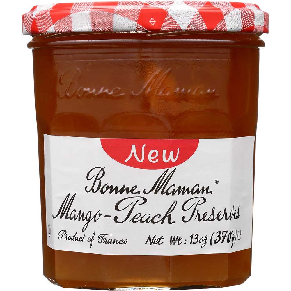 Bonne Maman Mango Peach Preserve, 13 Ounce -- 6 Per Case