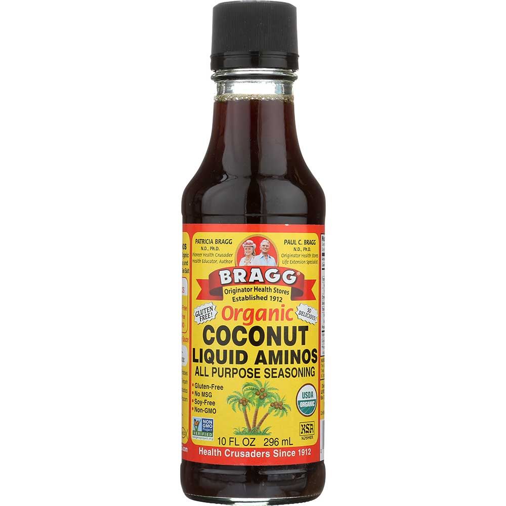 Bragg Organic Coconut Liquid Aminos, 10 Fluid Ounce -- 12 Per Case